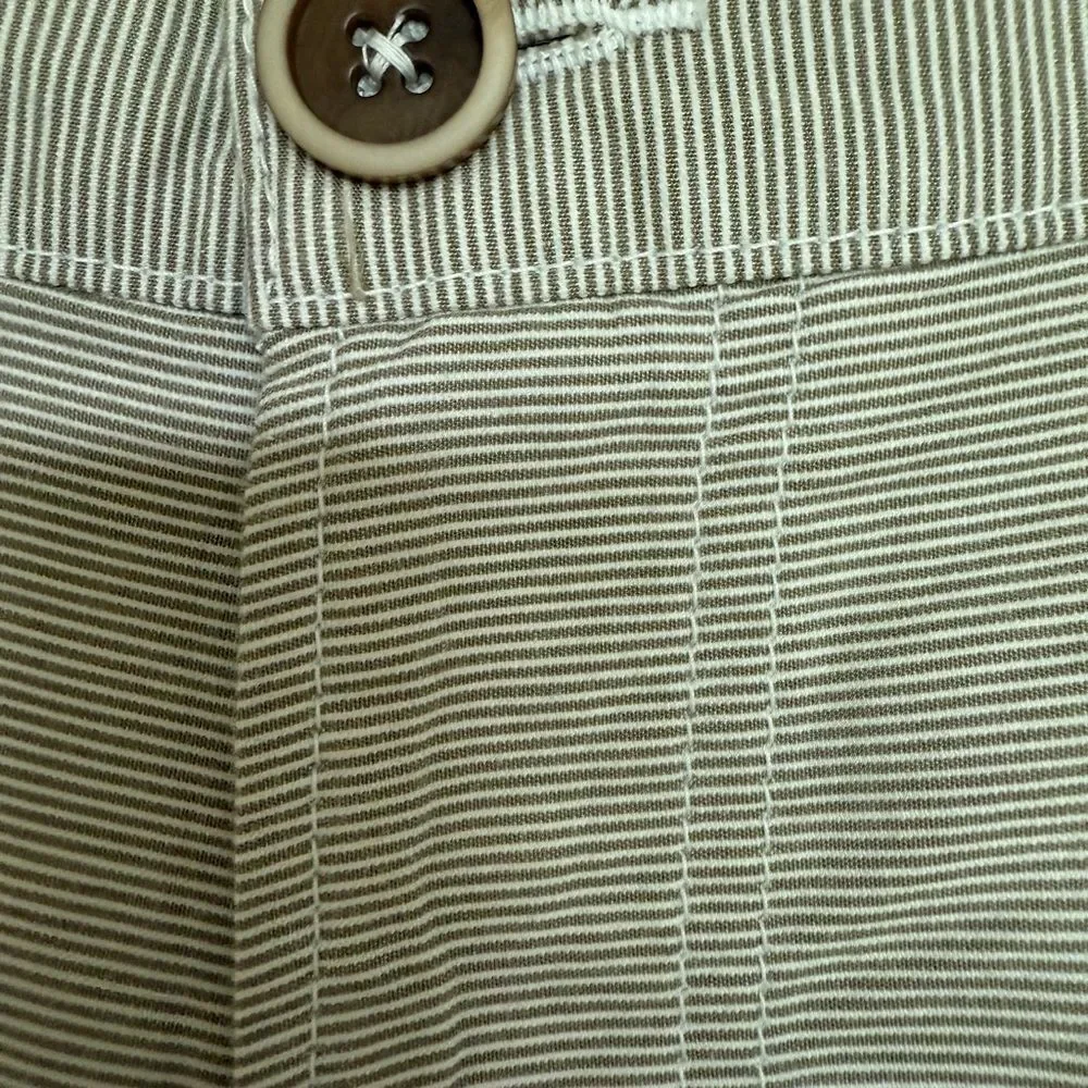Cooper Jones Supply NWT W36 Men's Gray Pin Stripe Shorts. Beach Wedding Warm.